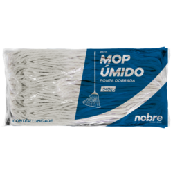 Mop Úmido - Ponta Dobrada c/ Loop - 340gr. - Nobre