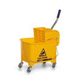 Carro Balde  - c/divisor de agua - Amarelo - 20 litros - Nobre