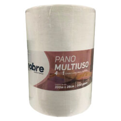 Pano Multiuso Slim - 28cm x 200m - Branco - Nobre