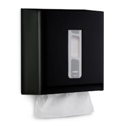 Dispenser Interfolhas - p/ Papel Toalha - Preto - Street Nobre