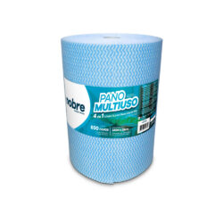 Pano Multiuso Slim - 28cm x 240m - Azul - Nobre