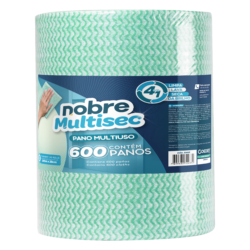 Pano Multiuso Slim - 28cm x 240m - Verde - Nobre